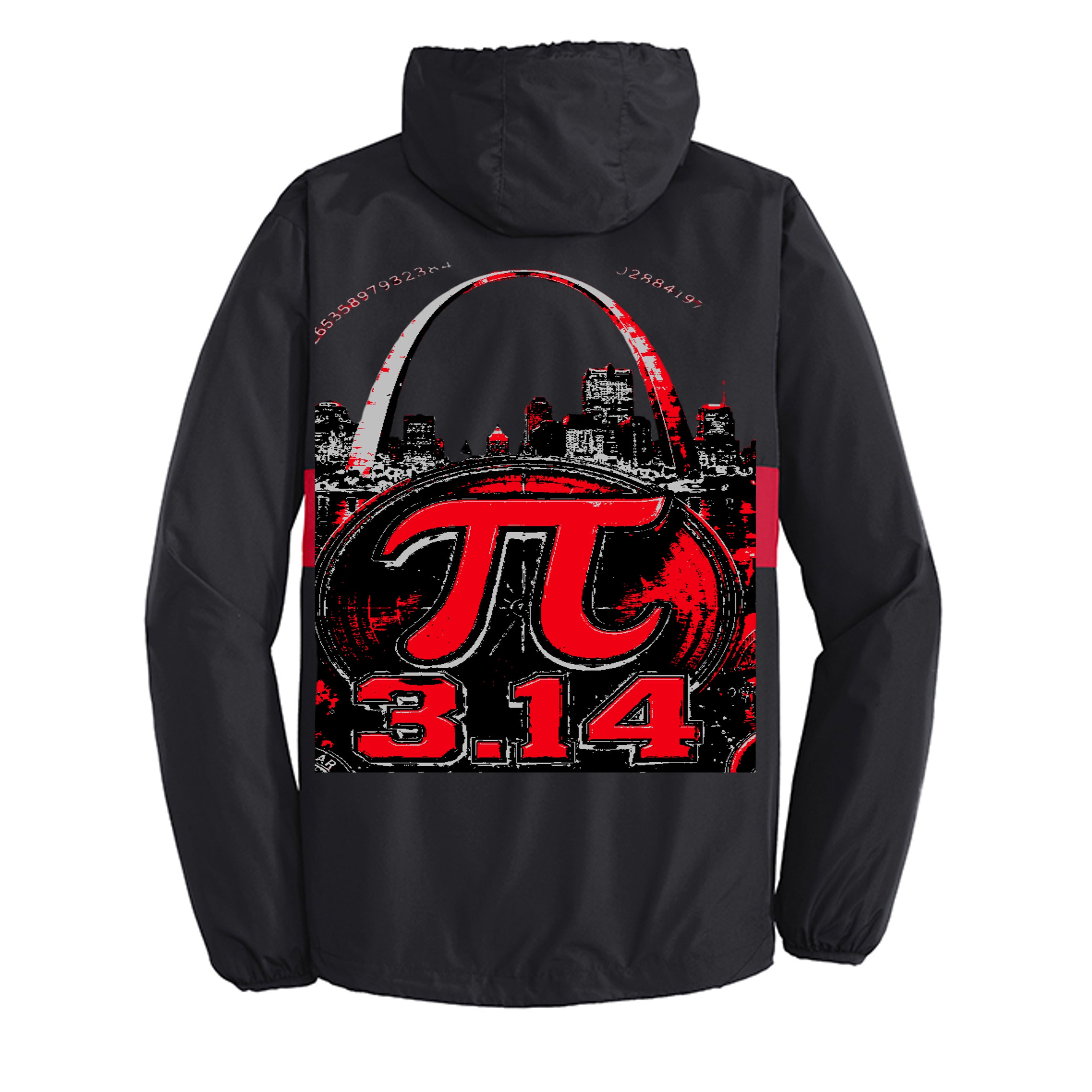 Black/True Red - JST65 - BACK